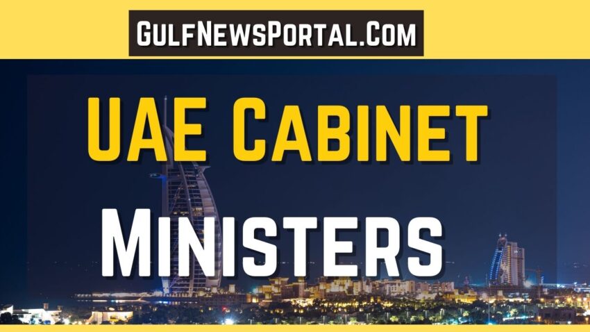 UAE Cabinet Ministers 2022