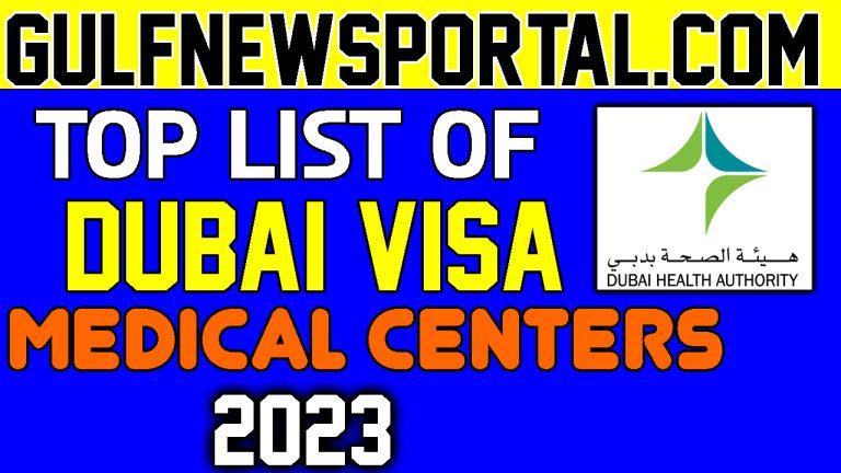 Visa Medical Centers in Dubai