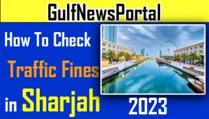 How to check traffic fines in Sharjah