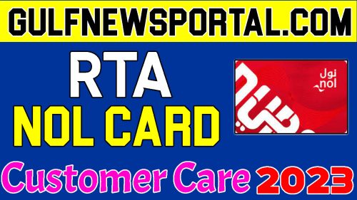 RTA Nol Card Customer Care 2023